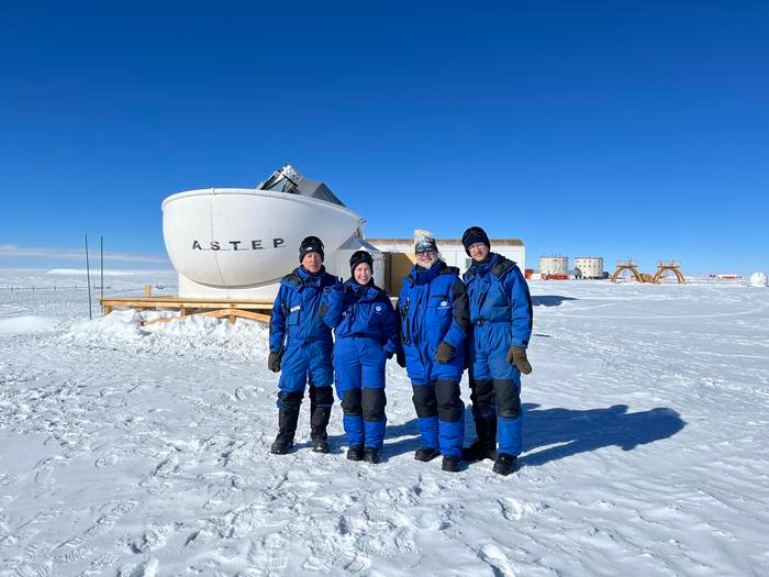 Most telescopes cannot watch a particular star for as long as is sometimes necessary, but ASTEP (Antarctic Search for Transiting ExoPlanets) takes advantage of the long Antarctic winter nights. 